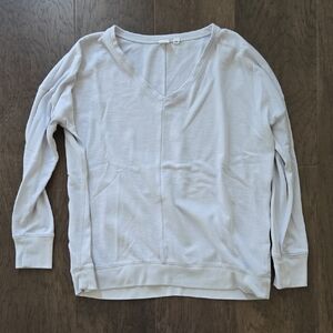 GAP Soft Gray Knit Top